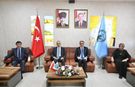 Ulaştırma Bakanı Abdulkadir Uraloğlu, Hakkari programı öncesi Van'da karşılandı