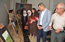 Muş'ta işitme engelli öğrencinin eserleri sergilendi