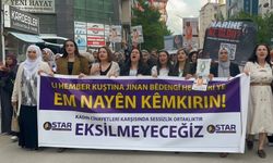 Van’daki kadınlardan "şiddete karşı adalet" yürüyüşü