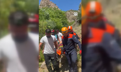 Hakkari’de dağlık alanda düşen kadın için seferber oldular