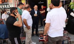 Van Milletvekili Burhan Kayatürk esnaf ve yurttaşlarla bir araya geldi