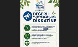 Edremit Belediyesi’nden gece sulaması uyarısı