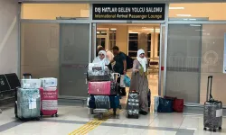 Vanlı hacılar kutsal topraklardan döndü
