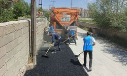 İpekyolu'nda asfalt onarım çalışmaları sürüyor
