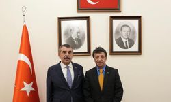 Türkmenoğlu, Van'ın eğitim yatırımlarını bakan tekin ile görüştü