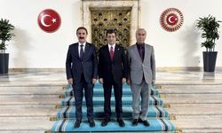 Van Ticaret Borsası Yönetimi TBMM’de Kayhan Türkmenoğlu ile görüştü