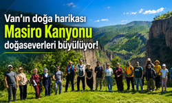 Van’ın doğa harikası Masiro Kanyonu doğaseverleri büyülüyor