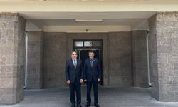 Van Milletvekili Türkmenoğlu'ndan Çankaya Kaymakamı Avni Oral'a ziyaret