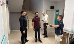Van İl Sağlık Müdürlüğü yöneticilerinden Çaldıran'da sağlık kurumlarına ziyaret