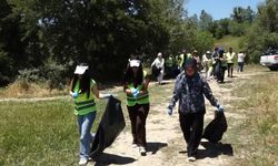 Van’daki Dönemeç Şelalesi’nde temizlik seferberliği