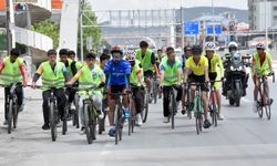 Van’da “sağlıklı yaşam” için pedal çevirdiler
