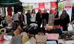 Van’da kadınların hazırladığı el emeği ürünler sergilendi