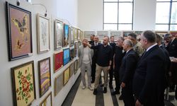Van'da tutuklu ve hükümlülerin hazırladığı eserler beğeniye sunuldu