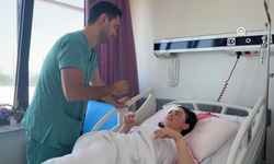 Kaşına yapılan kesikle beyin tümöründen kurtuldu