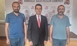 BİK Van Bölge Müdürü Kenan Tokgöz'den Vangölü Gazeteciler Cemiyeti'ne iade-i ziyaret