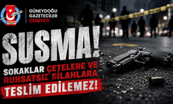 Güneydoğu Gazeteciler Cemiyeti’nden silahlı saldırı tepkisi