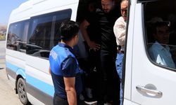 Edremit'te toplu taşıma araçları denetlendi