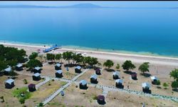 Erciş'te Aile Plajı yaz sezonuna açıldı