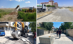 İpekyolu’nun 7 noktasında yol bakım çalışması