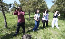 Kafkas Üniversitesi öğrencileri "Genç Gözler, Kuş Gözler" projesiyle 61 kuş türünü kayıt altına aldı