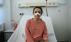 Tartıştığı eşinin burnunu ısırarak kopardı