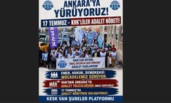 KESK Van Şubeler Platformu: "17 Temmuz'da Adalet Nöbeti'nde buluşuyoruz"