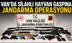 Van’da silahlı hayvan gaspına jandarma operasyonu