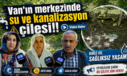 Van merkezinde çağ dışı görüntüler: Ne su var ne kanalizasyon