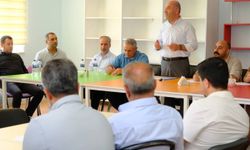 İpekyolu Belediyesi Erçek'te muhtarların taleplerini dinledi