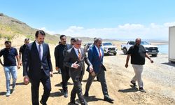 Van'da 25 kilometrelik Çitören Sahil Yolunda çalışmalar sürüyor