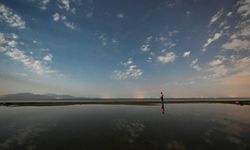 Van Gölü kıyılarında Perseid şöleni