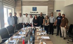 DEM Parti heyeti İnşaat Mühendisleri Odası'nı ziyaret etti: Zeydan'dan deprem ve dönüşüm mesajı