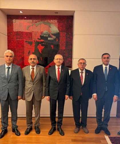 CHP Van İl Başkanı Bedirhanoğlu, Kılıçdaroğlu ile görüştü
