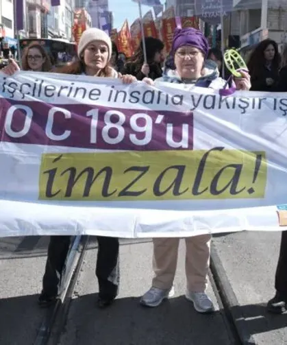Ev emekçileri güvenlik ve adil muamele talep ediyor