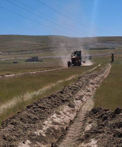 Edremit Belediyesi’nden Kurubaş ve Şabaniye’de yol mesaisi