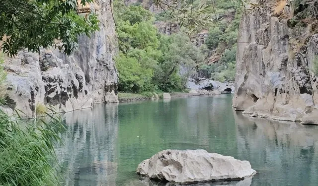 Van'da bulunan 'Masiro Kanyonu' ziyaretçileri büyülüyor
