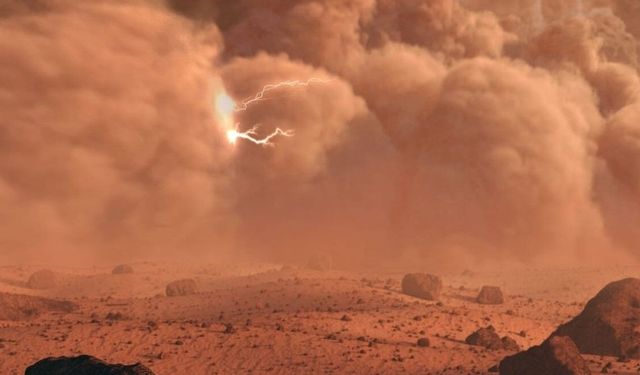 NASA’dan tarihi kayıt: Mars’ta ilk kez şimşek sesi tespit edildi