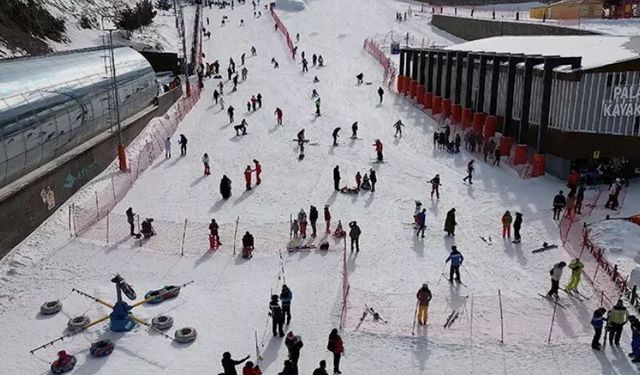 Palandöken Kayak Merkezi yeni sezona hazır
