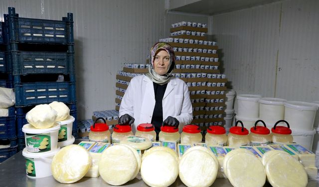 Hayalini tesise dönüştürdü: Günde 10 ton süt işliyor