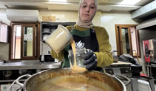 Kadınlardan doğal lezzet: Süt reçeli çocukların favorisi oldu