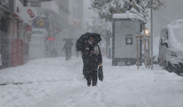 Van'a 5 günlük kar alarmı: Meteoroloji saat vererek uyardı!