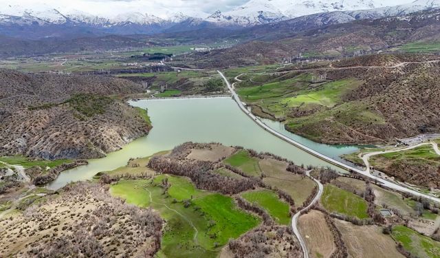 Bitlis’te göletler doldu: Kuraklık riski yerini verimliliğe bıraktı