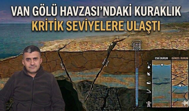 Van Gölü Havzası’ndaki kuraklık kritik seviyelere ulaştı
