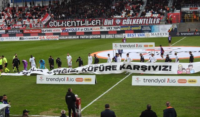 Maç öncesi pankart dönemi sona erdi