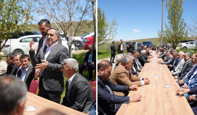 AK Parti Van Teşkilatı Gürpınar'da yurttaşlarla buluştu