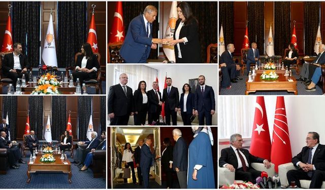 Siyasi partilerin bayramlaşma programı açıklandı