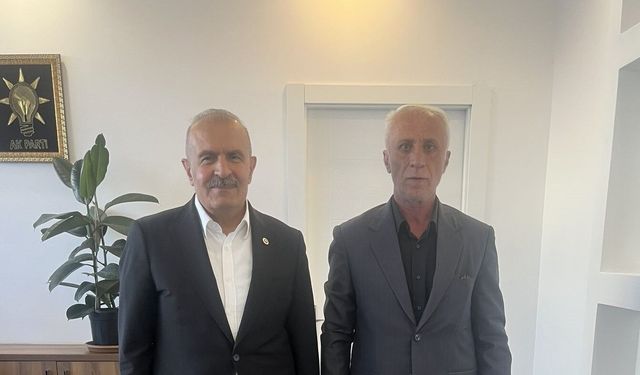 Erdem Güngör Şamran Kanalı ve Kırk Değirmenler için AK Partili Kayatürk ile bir araya geldi