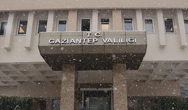 Gaziantep’te birçok okulda eğitime ara verildi