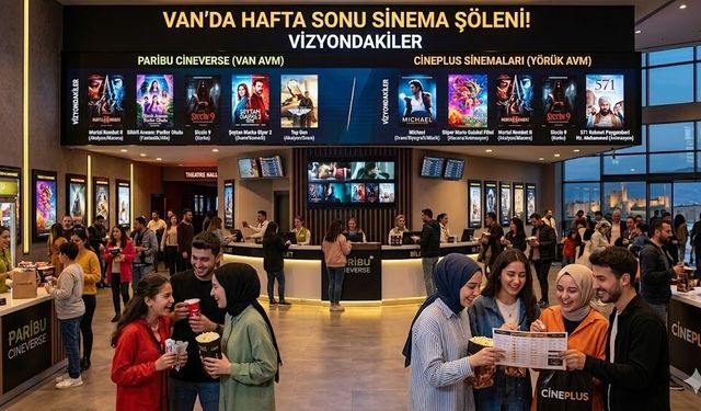 Işıklar söndü, perde açıldı: Van’da hafta sonu sinema şöleni