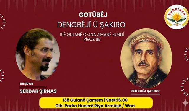 Van’da Dengbêj Şakiro anısına söyleşi düzenlenecek